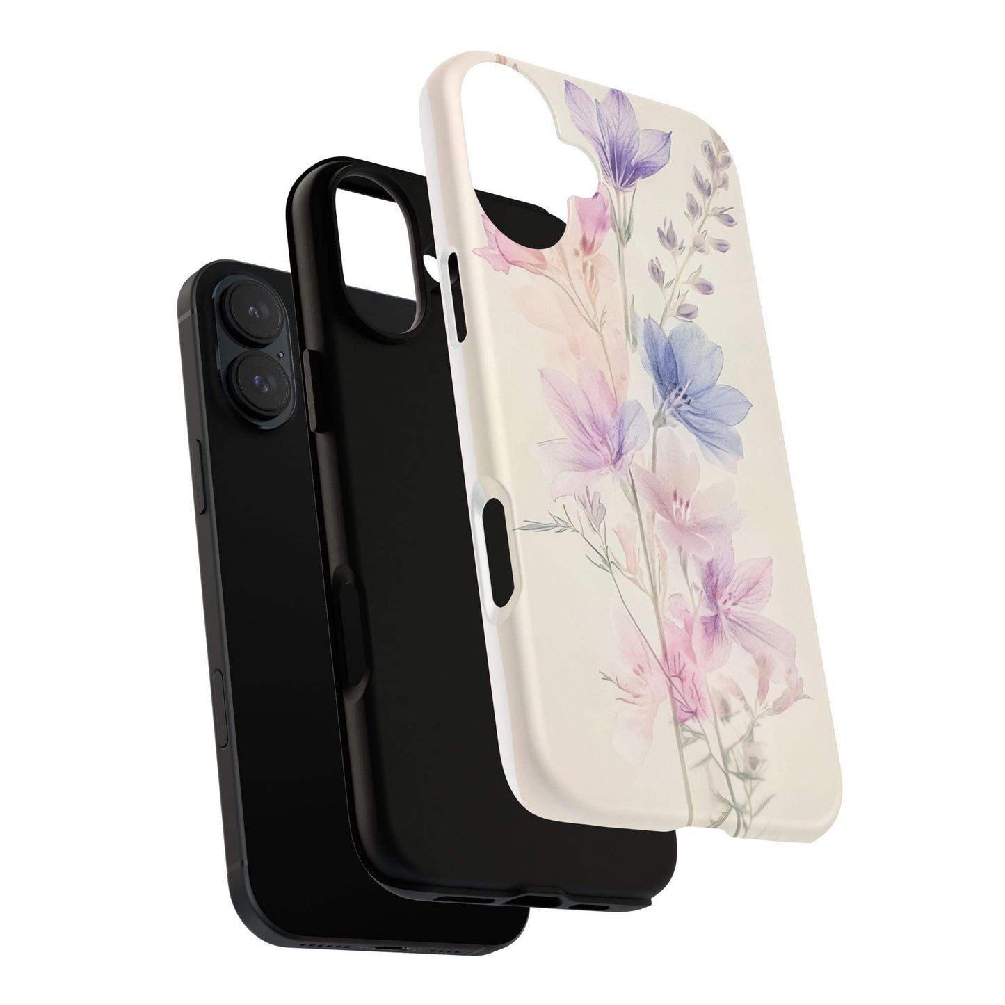 Floral Tough Phone Case | Stylish Tech Accessory, Gift for Her, Trendy Phone Cover, Summer Vibes, Nature Lovers