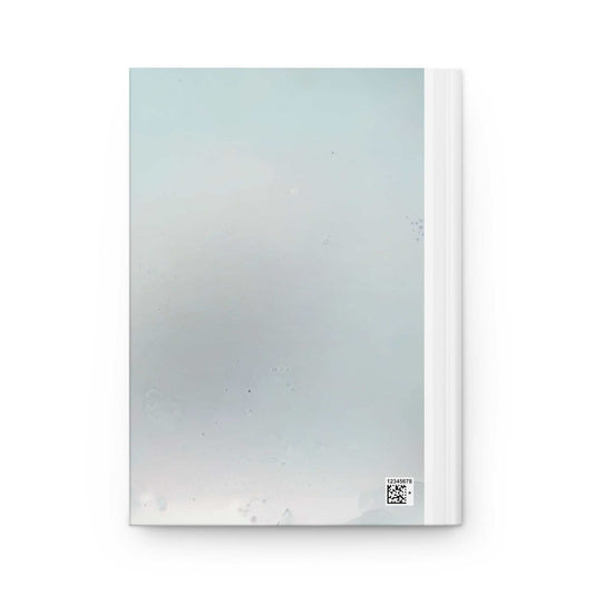 Chic Conversation Journal with watercolor art, matte laminated cover, and vibrant design.
