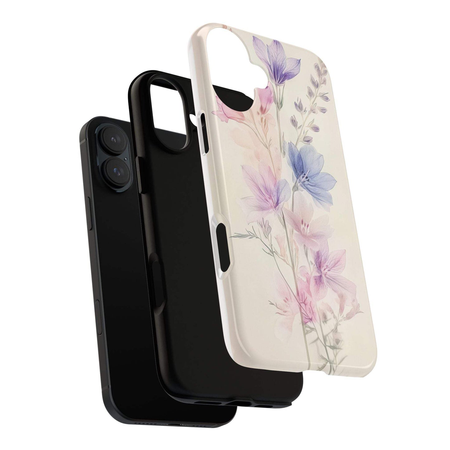 Floral Tough Phone Case | Stylish Tech Accessory, Gift for Her, Trendy Phone Cover, Summer Vibes, Nature Lovers