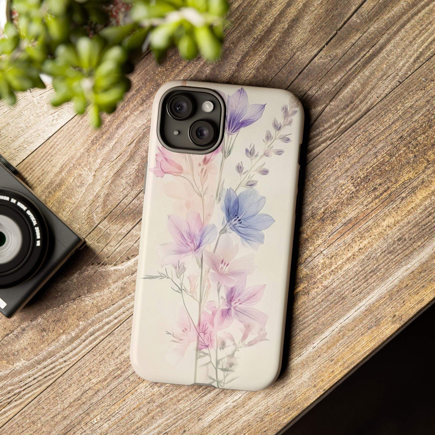 Floral Tough Phone Case | Stylish Tech Accessory, Gift for Her, Trendy Phone Cover, Summer Vibes, Nature Lovers