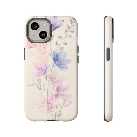 Floral Tough Phone Case | Stylish Tech Accessory, Gift for Her, Trendy Phone Cover, Summer Vibes, Nature Lovers