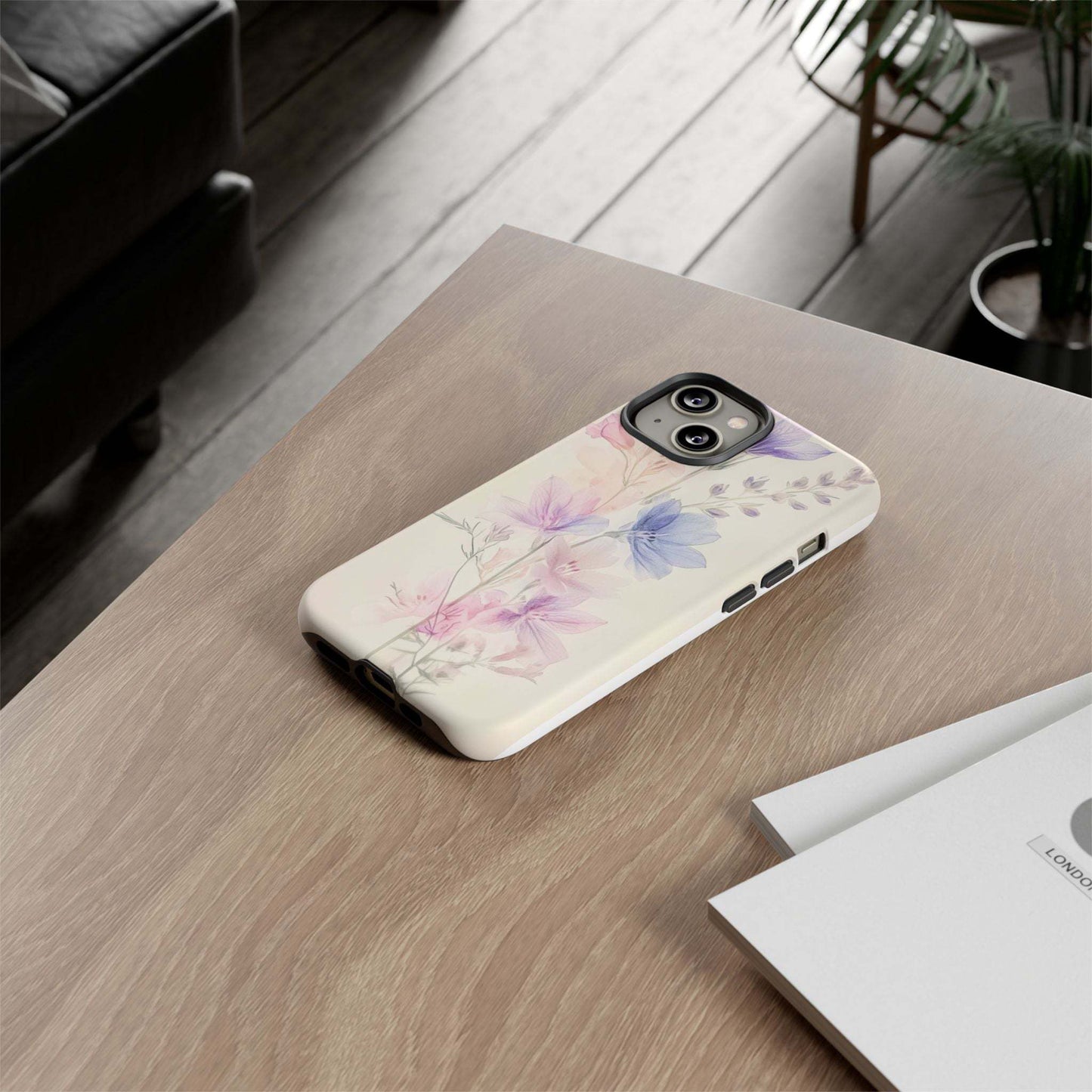 Floral Tough Phone Case | Stylish Tech Accessory, Gift for Her, Trendy Phone Cover, Summer Vibes, Nature Lovers