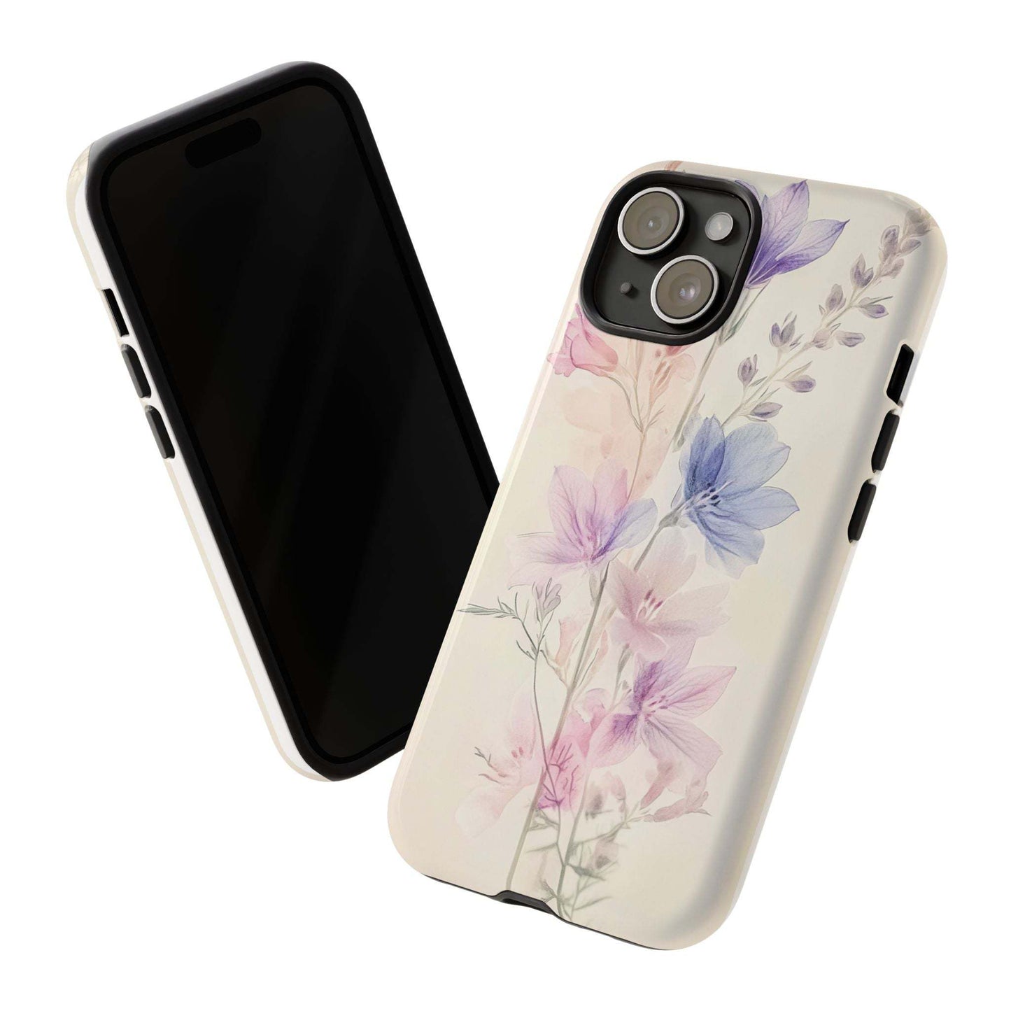 Floral Tough Phone Case | Stylish Tech Accessory, Gift for Her, Trendy Phone Cover, Summer Vibes, Nature Lovers